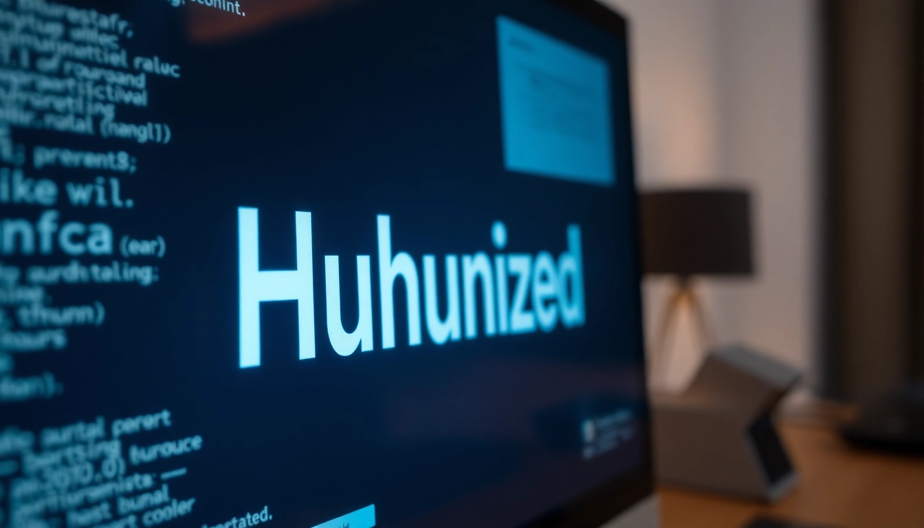 AI content humanization process shown on screen with natural language transformation for